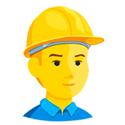 👷 Emoji Trabalhador De Construção Civil na Messenger 1.0.