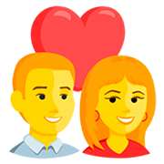 Émoji 💑 Couple Avec Cœur sur Messenger 1.0.