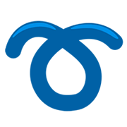 Emoji ➰ Occhiello su Messenger 1.0.