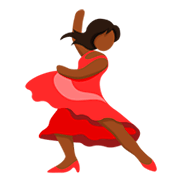 Mujer Bailando: Tono De Piel Oscuro Medio Messenger 1.0.