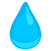 Emoji 💧 Goccia su Messenger 1.0.