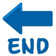 🔚 Emoji Flecha END en Messenger 1.0.