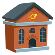 Emoji 🏤 Ufficio Postale su Messenger 1.0.