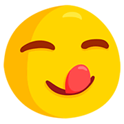 😋 Emoji Rosto Saboreando Comida na Messenger 1.0.