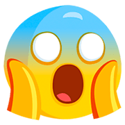 😱 Emoji Rosto Gritando De Medo na Messenger 1.0.