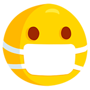 Émoji 😷 Visage Avec Masque sur Messenger 1.0.