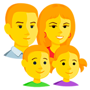 Emoji 👪 Famiglia su Messenger 1.0.