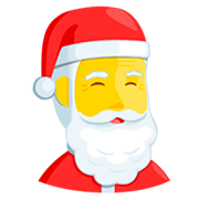 Emoji 🎅 Babbo Natale su Messenger 1.0.