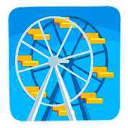 Emoji 🎡 Ruota Panoramica su Messenger 1.0.