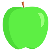 Émoji 🍏 Pomme Verte sur Messenger 1.0.