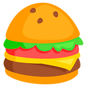 Emoji 🍔 Hamburger su Messenger 1.0.