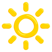 Emoji 🔆 Luminosità Elevata su Messenger 1.0.