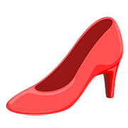 Émoji 👠 Chaussure à Talon Haut sur Messenger 1.0.