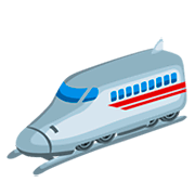 Émoji 🚅 Train à Grande Vitesse sur Messenger 1.0.