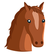 Emoji 🐴 Muso Di Cavallo su Messenger 1.0.