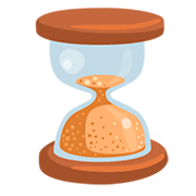 Emoji ⌛ Clessidra su Messenger 1.0.