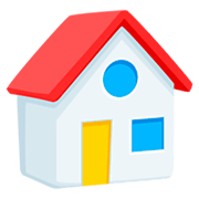 Emoji 🏠 Casa su Messenger 1.0.