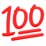 Emoji 💯 100 Punti su Messenger 1.0.