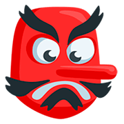 👺 Emoji Demonio Japonés Tengu en Messenger 1.0.