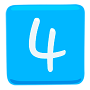4️⃣ Emoji Tecla: 4 na Messenger 1.0.