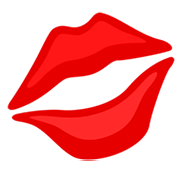 Emoji 💋 Impronta Della Bocca su Messenger 1.0.
