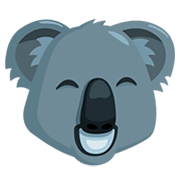 Émoji 🐨 Koala sur Messenger 1.0.