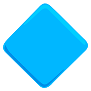 🔷 Emoji Rombo Azul Grande en Messenger 1.0.