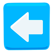 ⬅️ Emoji Flecha Hacia La Izquierda en Messenger 1.0.