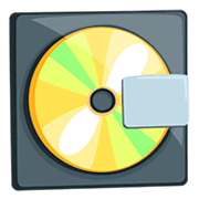 Emoji 💽 Minidisc su Messenger 1.0.