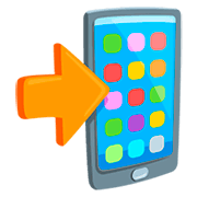 📲 Emoji Telefone Celular Com Seta na Messenger 1.0.