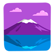 Émoji 🗻 Mont Fuji sur Messenger 1.0.