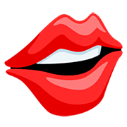 Emoji 👄 Bocca su Messenger 1.0.