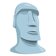 Émoji 🗿 Moai sur Messenger 1.0.