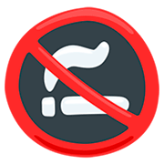 Emoji 🚭 Segnale Di Vietato Fumare su Messenger 1.0.