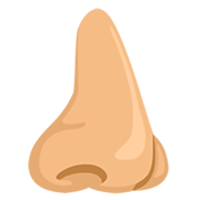 👃🏼 Emoji Nariz: Tono De Piel Claro Medio en Messenger 1.0.