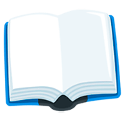 Émoji 📖 Livre Ouvert sur Messenger 1.0.