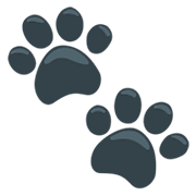 Emoji 🐾 Impronte Di Zampe su Messenger 1.0.