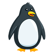 Emoji 🐧 Pinguino su Messenger 1.0.