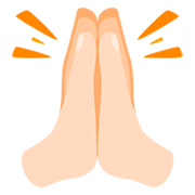 Manos En Oración: Tono De Piel Claro Messenger 1.0.
