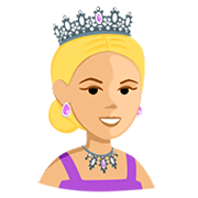 👸🏼 Emoji Princesa: Tono De Piel Claro Medio en Messenger 1.0.