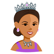 👸🏽 Emoji Princesa: Pele Morena na Messenger 1.0.