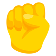 Emoji ✊ Pugno su Messenger 1.0.