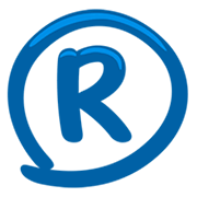 ®️ Emoji Registered-Trademark Messenger 1.0.