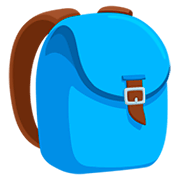 Emoji 🎒 Zaino su Messenger 1.0.