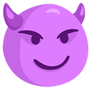 😈 Emoji Rosto Sorridente Com Chifres na Messenger 1.0.