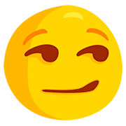 😏 Emoji Rosto Com Sorriso Maroto na Messenger 1.0.