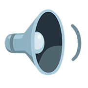 🔉 Emoji Alto-falante Com Volume Médio na Messenger 1.0.