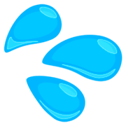 Emoji 💦 Gocce Di Sudore su Messenger 1.0.