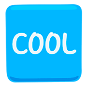 Emoji 🆒 Pulsante COOL su Messenger 1.0.