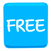 Emoji 🆓 Pulsante FREE su Messenger 1.0.